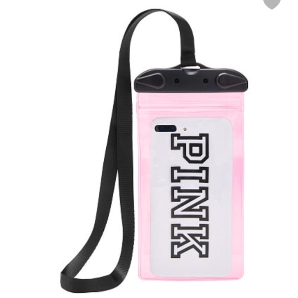 PINK water resistant phone pouch NIB